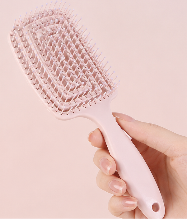 Detangling Paddle Hair Brush | Scalp Massage Brush for Curly, Thick & Straight Hair
