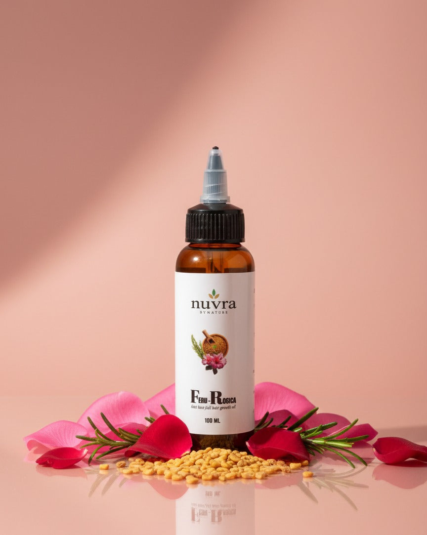 Fenu Rosica Hair oil of Nuvra By Nature