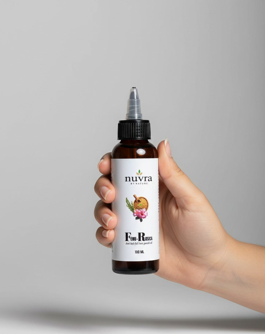 Fenu Rosica Hair oil of Nuvra By Nature