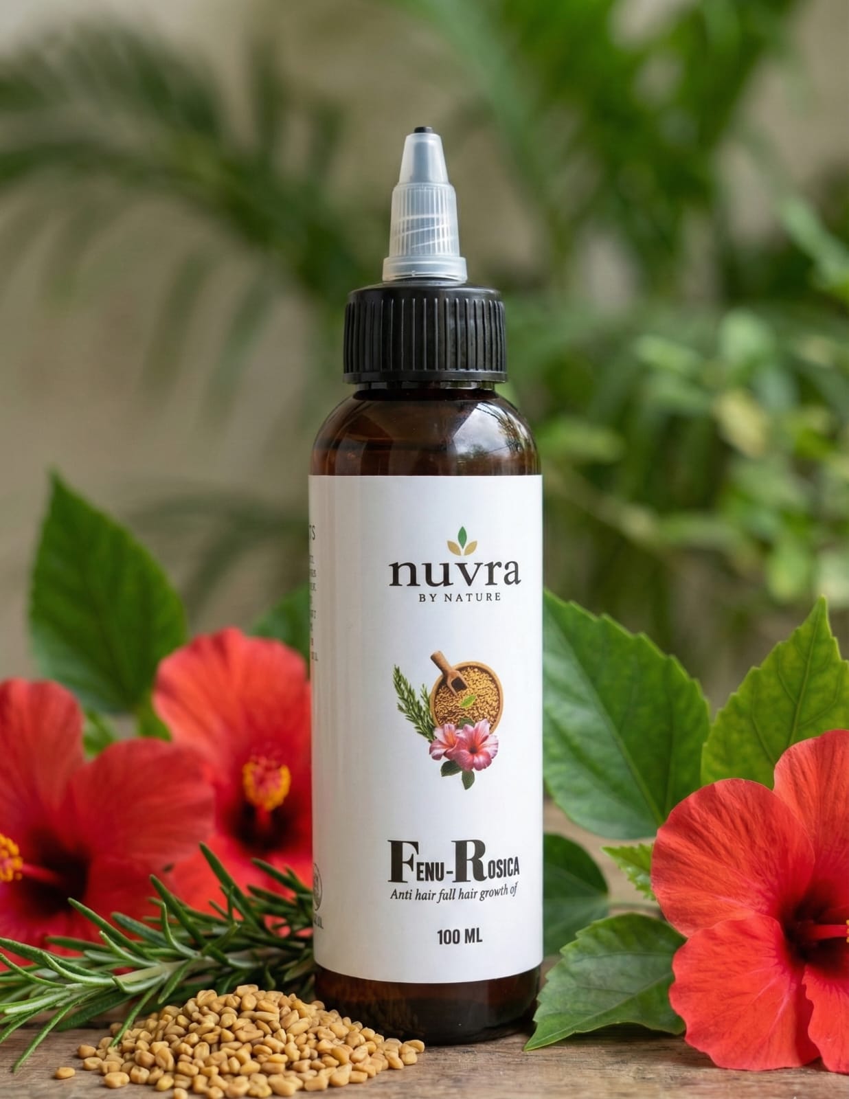 Fenu Rosica Hair oil of Nuvra By Nature