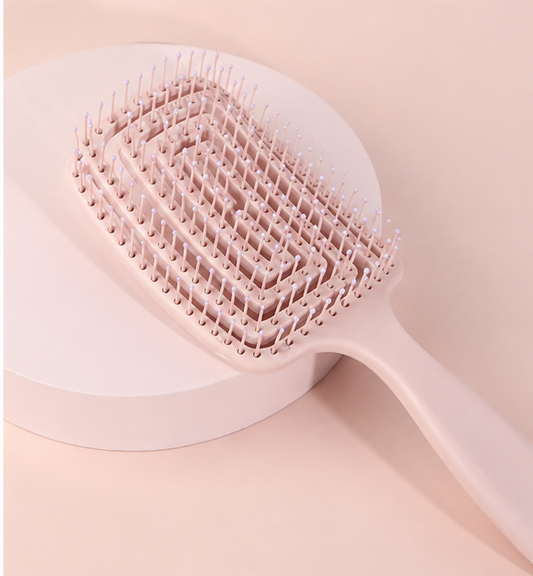 Detangling Paddle Hair Brush | Scalp Massage Brush for Curly, Thick & Straight Hair