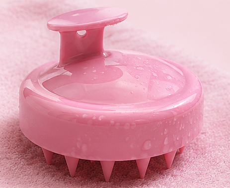 Silicone Scalp Massager Brush | Hair Growth & Deep Cleansing Shampoo Massage Brush